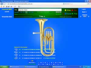 Virtual alto horn