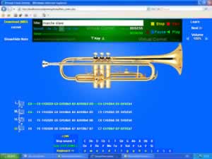 Virtual trumpet