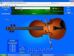 Virtual violin