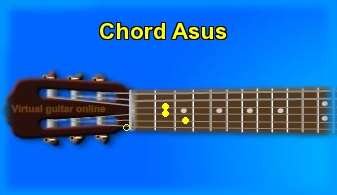 guitar chord Asus 