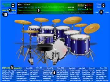 acoustic drum online
