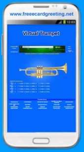 App virtual trumpet
