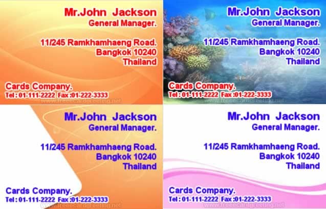 Business card