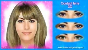 Color Contact lens 3D
