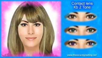Color Contact lens Kb 2 Tone