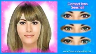 Color Contact lens Seeshell