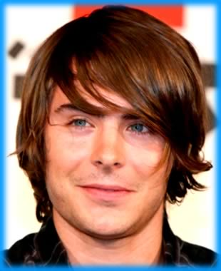 Curly hairstyle for men
