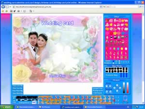 Wedding card design program