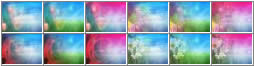background business card flower 3
