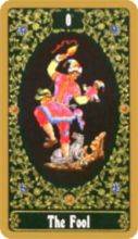 tarot card deck russian THE FOOL