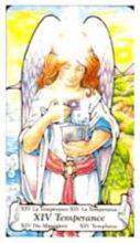tarot card deck hanson roberts TEMPERANCE