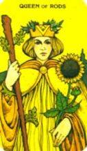tarot card deck morgan greerTHE QUEENS OF WANDS