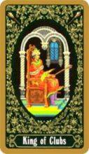 tarot card deck russian THE KINGS OF WANDS