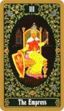 tarot card deck russian THE EMPRESS