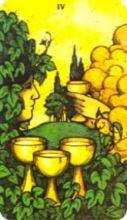 tarot card deck morgan greerTHE FOUR OF CUPS