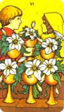tarot card deck morgan greerTHE SIXS OF CUPS