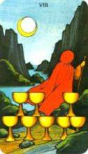 tarot card deck morgan greerTHE EIGHTS OF CUPS
