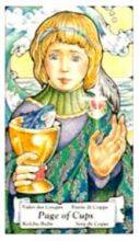 tarot card deck hanson roberts THE PAGES OF CUPS