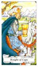 tarot card deck hanson roberts THE KNIGHTS OF CUPS