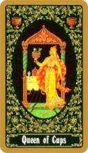 tarot card deck russian THE QUEENS OF CUPS