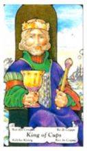 tarot card deck hanson roberts THE KINGS OF CUPS