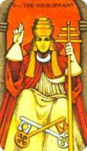 tarot card deck morgan greerTHE HIEROPHANT