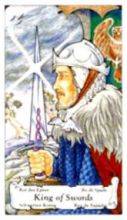 tarot card deck hanson roberts THE KINGS OF SWORDS