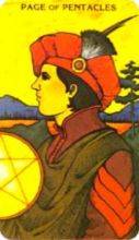tarot card deck morgan greerTHE PAGES OF PENTACLES