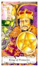 tarot card deck hanson roberts THE KINGS OF PENTACLES