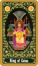 tarot card deck russian THE KINGS OF PENTACLES