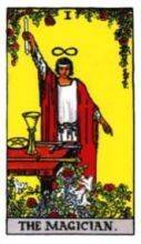tarot card deck rider waite THE MAGICIAN